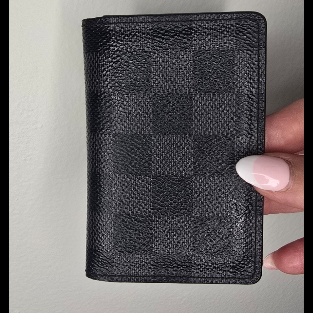 Louis Vuitton DAMIER GRAPHITE COATED CANVAS Pocket Organizer